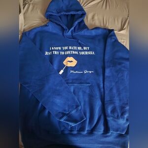 Melissa Gorga Blue Hoodie